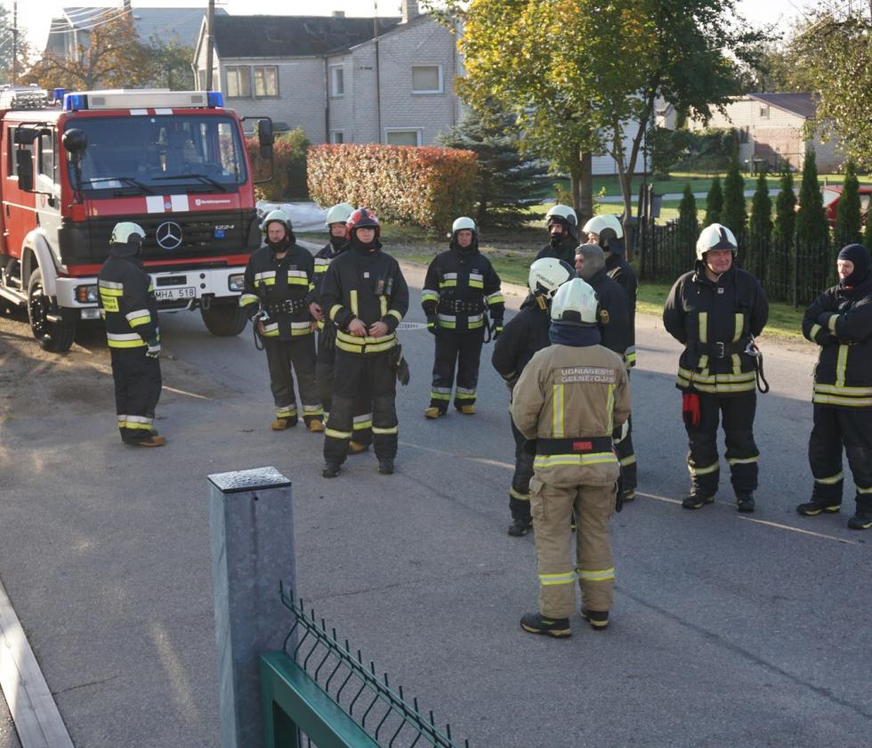UAB „Ukmergės šiluma“ patikrintas pasirengimas ekstremalių situacijų scenarijui